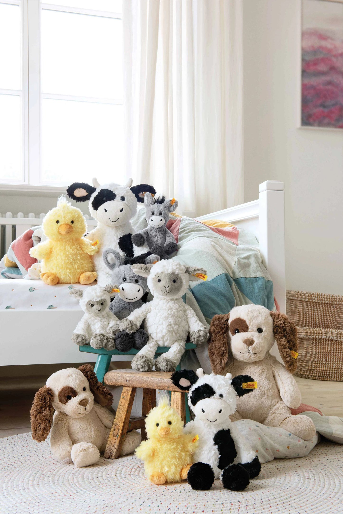 Dinkie Donkey Plush Stuffed Donkey