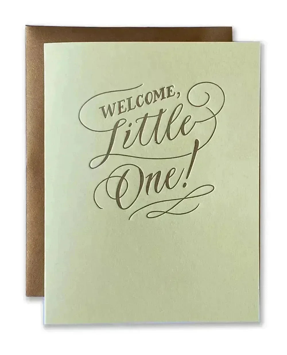 Welcome Little One Card - Bud Weismiller Florist and Flower Delivery