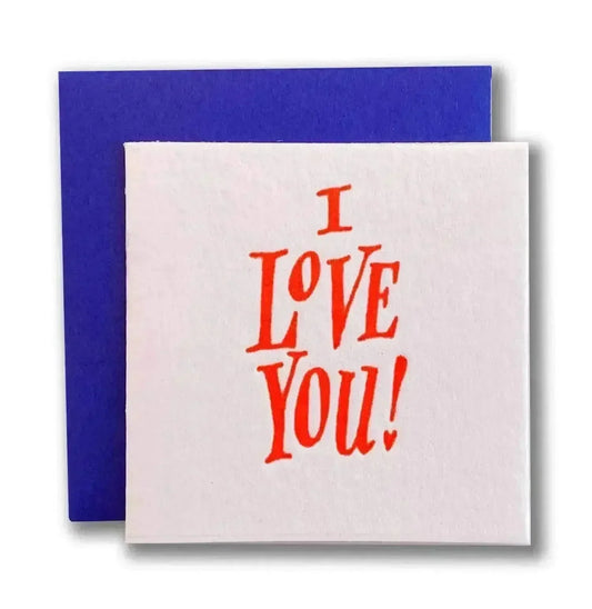 I Love You Card - Bud Weismiller Florist and Flower Delivery