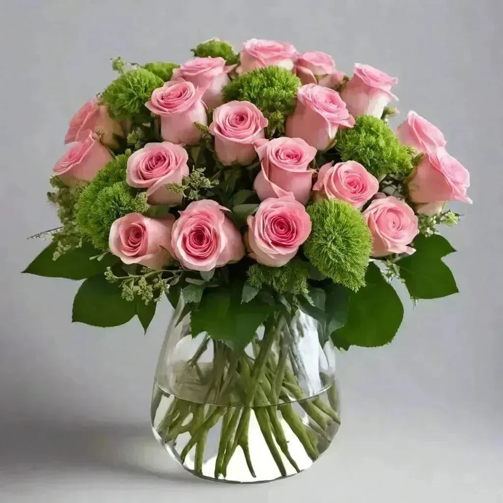 Pink by the Dozen - Bud Weismiller Florist and Flower Delivery