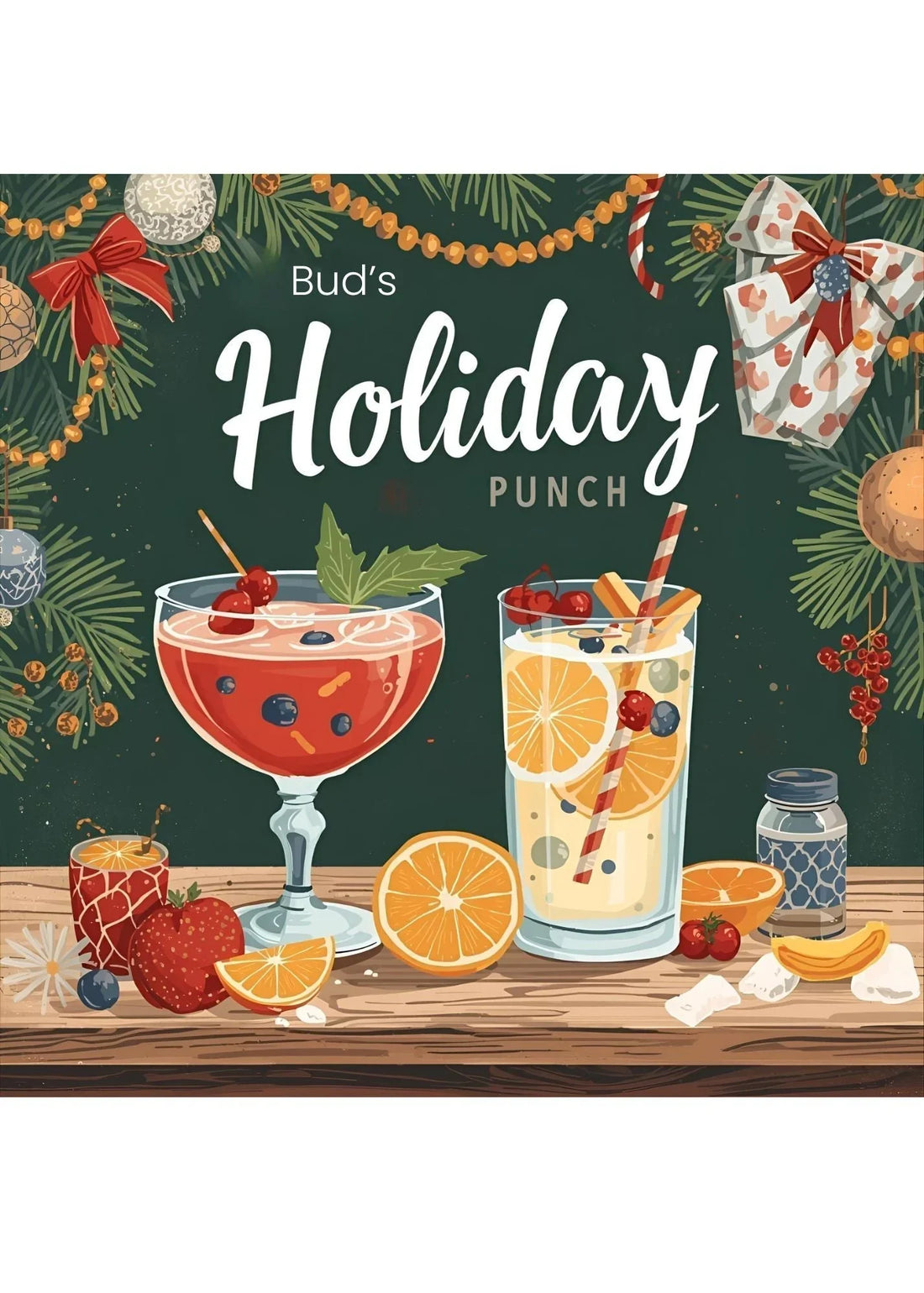 Banner for Bud Weismiller's 6 Holiday Punch Recipes