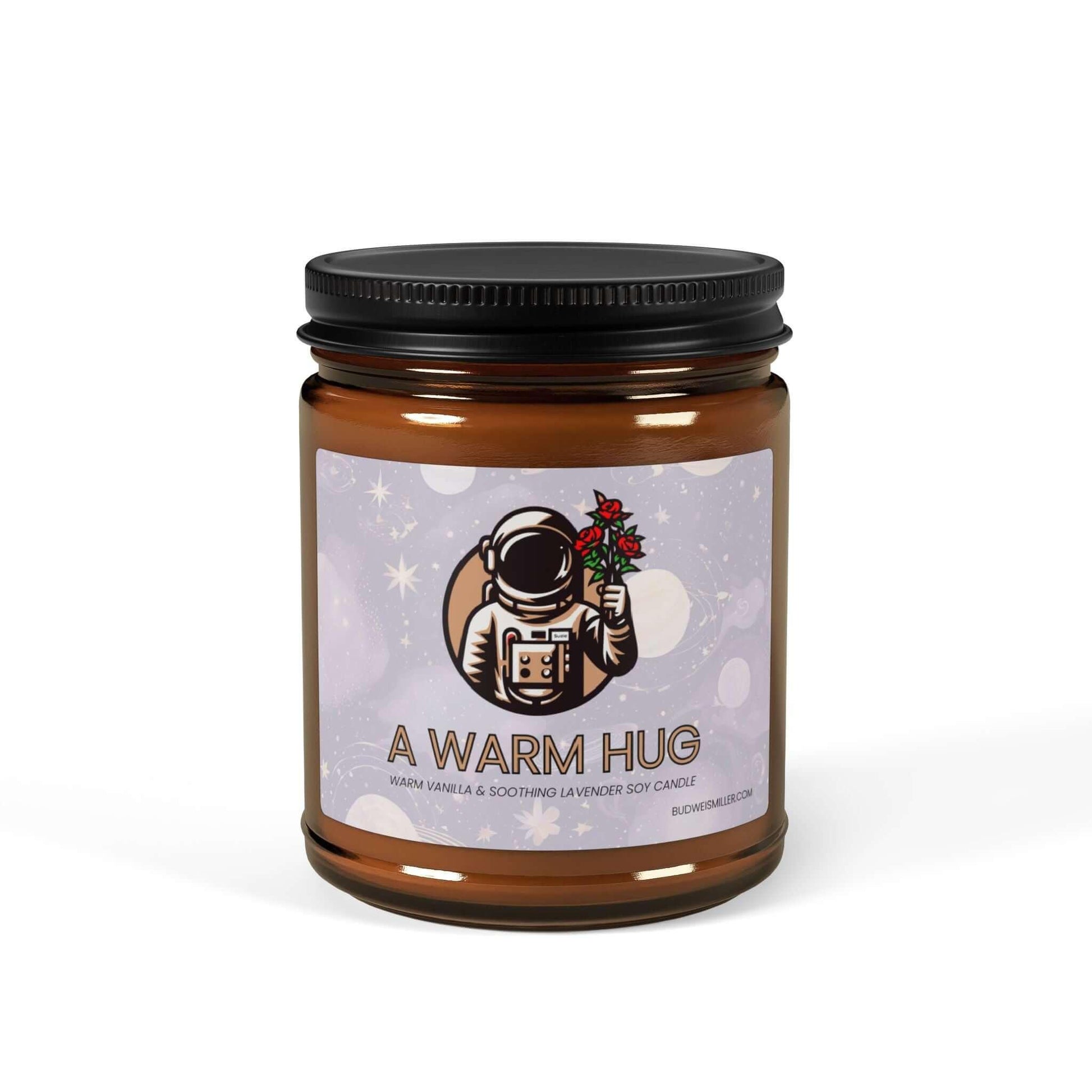 Warm Hug - Vanilla and Lavender Scented Soy Candle - Bud Weismiller Las Vegas - Bud Weismiller Flowers