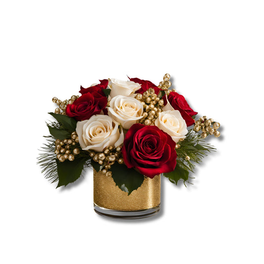 Jingle Bell Christmas Roses