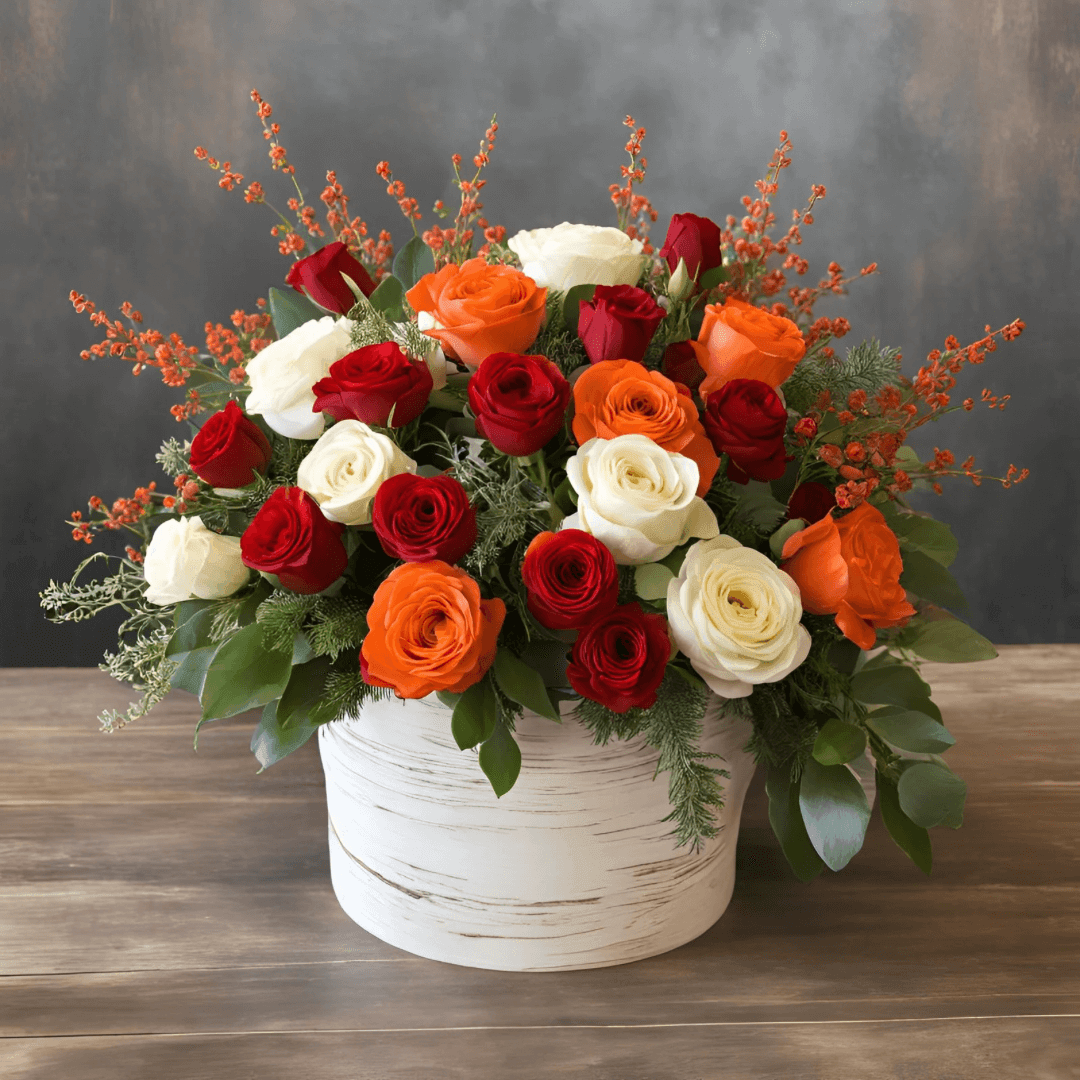 Autumn Bouquet – The Perfect Rose Delivery for Seasonal Celebrations - Bud Weismiller Flowers