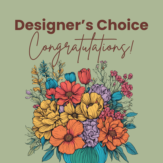 Designer’s Choice Congratulations Flowers | Bud Weismiller Flowers | Las Vegas - Bud Weismiller Flowers