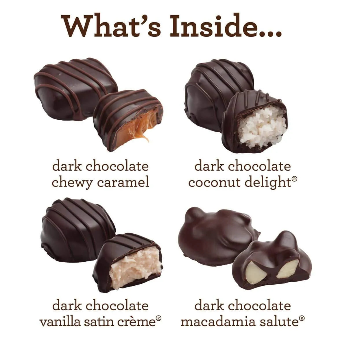 Ethel M Chocolates Taste of Las Vegas Chocolate 16-Piece Sampler – Premium Assorted Gift Box - Bud Weismiller Flowers