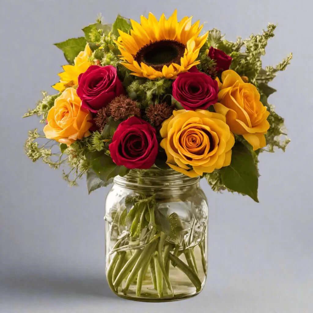 Falling In Love | A Fall Floral Arrangement from Bud Weismiller - Bud Weismiller Flowers