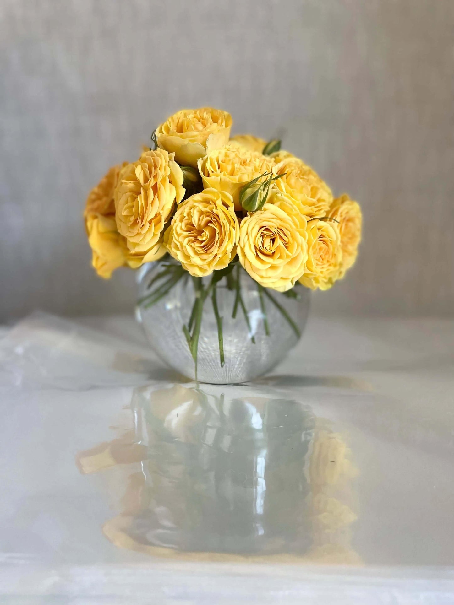 Golden Glow - Yellow Roses (Spray) - Bud Weismiller Flowers