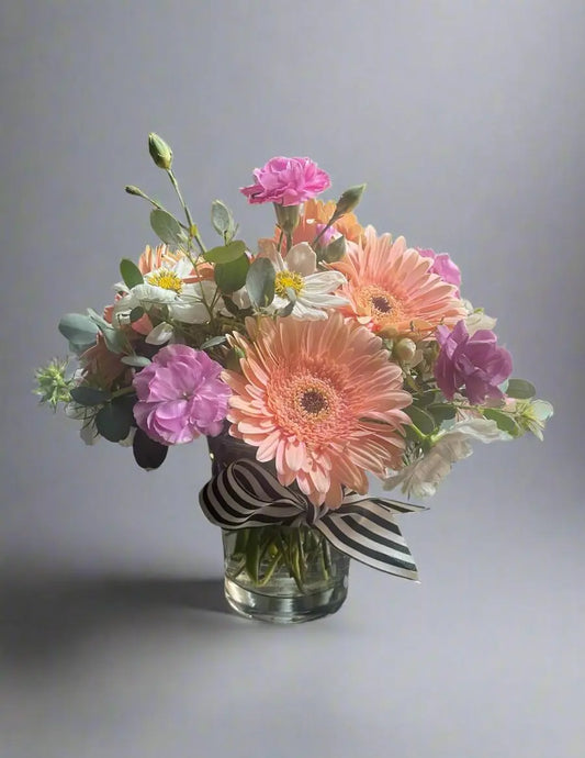 Perfectly Pink Flower Arrangement - Bud Weismiller Flowers