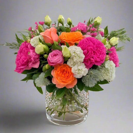 Pop of Color | Bright and Elegant Flower Arrangement | Bud Weismiller - Bud Weismiller Flowers