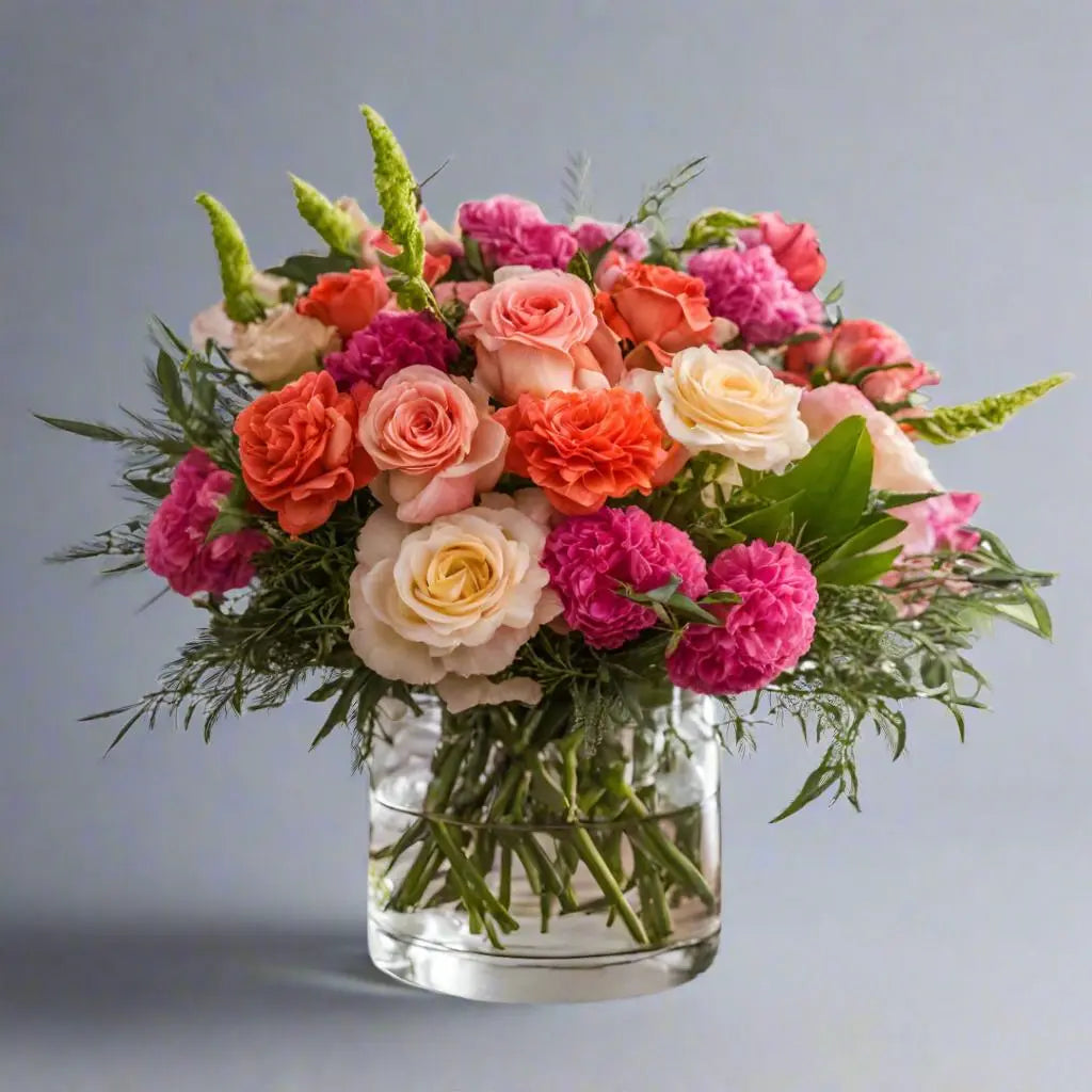 Pop of Color | Bright and Elegant Flower Arrangement | Bud Weismiller - Bud Weismiller Flowers