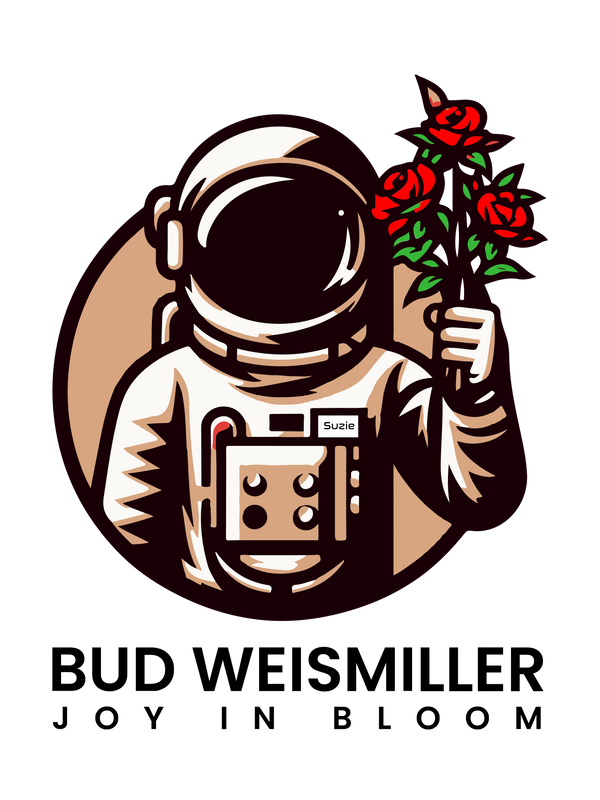 Bud Weismiller Flowers Astronaut Logo